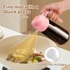 imageYARRAMATE 16oz470ml Light Blocking Oil Sprayer for Cooking with Stickers FoodGrade 2 in 1 Olive Oil Dispenser Bottle for Kitchen Premium Dark Amber Glass Oil Bottle for Air Fryer BBQWhite07Pink