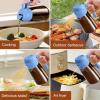 imageYARRAMATE 16oz470ml Light Blocking Oil Sprayer for Cooking with Stickers FoodGrade 2 in 1 Olive Oil Dispenser Bottle for Kitchen Premium Dark Amber Glass Oil Bottle for Air Fryer BBQWhite05SkyBlue