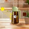 imageYARRAMATE 16oz470ml Light Blocking Oil Sprayer for Cooking with Stickers FoodGrade 2 in 1 Olive Oil Dispenser Bottle for Kitchen Premium Dark Amber Glass Oil Bottle for Air Fryer BBQWhite03Green