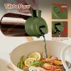 imageYARRAMATE 16oz470ml Light Blocking Oil Sprayer for Cooking with Stickers FoodGrade 2 in 1 Olive Oil Dispenser Bottle for Kitchen Premium Dark Amber Glass Oil Bottle for Air Fryer BBQWhite152Pcs BlackOliveGreen