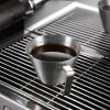 imageYARRAMATE 2 Pcs Espresso Cups with Handle Stainless Steel Espresso Accessories Double Spout Metal Measuring Cup with Dual Scale Espresso Shot cup with VShaped Mouth 34OZ100MLSliverSliver 2pcs