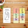 imageYARRAMATE 20 Color Labels for Oil Sprayer Bottles Stickers for OilSauce and More10 Color