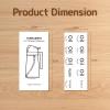 imageYARRAMATE 20 Labels for Oil Dispenser ampamp Installation Guide Stickers for Olive Oil Sauce and More