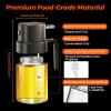 imageYARRAMATE Mini Oil Sprayer for Cooking 68 OZ 200 ML Premium Oil Spray Bottle for Kitchen Foodgrade Olive Oil Sprayer Portable Oil Mister for Air Fryer kitchen Outdoor BBQ and Camping BlackBlack