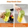 imageYARRAMATE Mini Oil Sprayer for Cooking 68 OZ 200 ML Premium Oil Spray Bottle for Kitchen Foodgrade Olive Oil Sprayer Portable Oil Mister for Air Fryer kitchen Outdoor BBQ and Camping BlackGreen