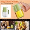 imageYARRAMATE Mini Oil Sprayer for Cooking 68 OZ 200 ML Premium Oil Spray Bottle for Kitchen Foodgrade Olive Oil Sprayer Portable Oil Mister for Air Fryer kitchen Outdoor BBQ and Camping BlackGreen