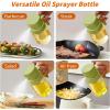 imageYARRAMATE Mini Oil Sprayer for Cooking 68 OZ 200 ML Premium Oil Spray Bottle for Kitchen Foodgrade Olive Oil Sprayer Portable Oil Mister for Air Fryer kitchen Outdoor BBQ and Camping BlackGreen