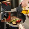 imageYARRAMATE Olive Oil Dispenser 2 in 1 Oil Sprayer for Cooking 16oz470ml Glass Oil Spray Bottle with Pourer Foodgrade Oil Dispenser and Oil Sprayer for Kitchen Salad Frying BBQ Black ampamp Green204Pcs Gift Set