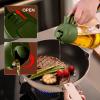 imageYARRAMATE Olive Oil Dispenser 2 in 1 Oil Sprayer for Cooking 16oz470ml Glass Oil Spray Bottle with Pourer Foodgrade Oil Dispenser and Oil Sprayer for Kitchen Salad Frying BBQ Black ampamp Green172Pcs BlackOliveGreen