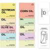 imageYARRAMATE 20 Color Labels for Oil Sprayer Bottles Stickers for OilSauce and More10 Color