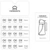 imageYARRAMATE 20 Labels for Oil Dispenser ampamp Installation Guide Stickers for Olive Oil Sauce and More