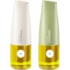 imageYARRAMATE Large Capacity Aesthetic Olive Oil Dispenser for Kitchen 500ml 17oz Cooking Glass Vinegar Drizzler Leak Proof Oil Bottle NonDrip Soy Sauce Dispenser Oil Pourer ampamp LabelsGreen062Pcs WhiteGreen