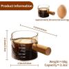 imageYARRAMATE Mini Powerful Milk Frother Wand ampamp 100ml Glass Measuring Cups