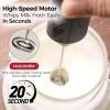 imageYARRAMATE Mini Powerful Milk Frother Wand ampamp 6 oz180ML Glass Measuring Cups
