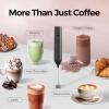 imageYARRAMATE Powerful Milk Frother Wand ampamp 180ml Glass Measuring Cups