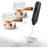 imageYARRAMATE Mini Powerful Milk Frother Wand ampamp 6 oz180ML Glass Measuring Cups