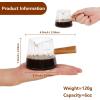 imageYARRAMATE Black Powerful Milk Frother Wand ampamp 6 oz180ML Glass Measuring Cups