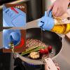 imageYARRAMATE 16oz470ml Glass Olive Oil Sprayer for Cooking with Stickers 2 in 1 Oil Dispenser for Kitchen Gadgets Food Grade Premium Spray Bottle for Salad Frying BBQ Pomelo101Pc SkyBlue