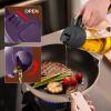 imageYARRAMATE 16oz470ml Glass Olive Oil Sprayer for Cooking with Stickers 2 in 1 Oil Dispenser for Kitchen Gadgets Food Grade Premium Spray Bottle for Salad Frying BBQ Pomelo081Pc Purple