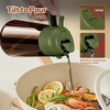 image:imageYARRAMATE 16oz470ml LightBlocking Dark Oil Sprayer for Cooking 2 in 1 Olive Oil Dispenser Bottle for Kitchen Premium Blue Glass Oil Bottle FoodGrade Oil Mister for Air Fryer BBQ BlackNavy2Pcs BlackOliveGreen