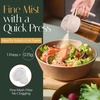 image:imageYARRAMATE 16oz470ml LightBlocking Dark Oil Sprayer for Cooking 2 in 1 Olive Oil Dispenser Bottle for Kitchen Premium Blue Glass Oil Bottle FoodGrade Oil Mister for Air Fryer BBQ BlackNavy1Pc LotusRootPink