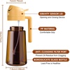 image:imageYARRAMATE 16oz470ml LightBlocking Dark Oil Sprayer for Cooking 2 in 1 Olive Oil Dispenser Bottle for Kitchen Premium Blue Glass Oil Bottle FoodGrade Oil Mister for Air Fryer BBQ BlackNavy1Pc Orange