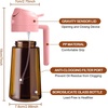 image:imageYARRAMATE 16oz470ml LightBlocking Dark Oil Sprayer for Cooking 2 in 1 Olive Oil Dispenser Bottle for Kitchen Premium Blue Glass Oil Bottle FoodGrade Oil Mister for Air Fryer BBQ BlackNavy1Pc Pink