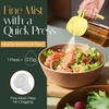 image:imageYARRAMATE 16oz470ml LightBlocking Dark Oil Sprayer for Cooking 2 in 1 Olive Oil Dispenser Bottle for Kitchen Premium Blue Glass Oil Bottle FoodGrade Oil Mister for Air Fryer BBQ BlackNavy1Pc Pomelo