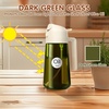 image:imageYARRAMATE 16oz470ml LightBlocking Dark Oil Sprayer for Cooking 2 in 1 Olive Oil Dispenser Bottle for KitchenDark Green Glass Oil Bottle FoodGrade Oil Mister for Air Fryer BBQ LotusRootPink202Pcs GreenWhite