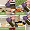 image:imageYARRAMATE 16oz470ml LightBlocking Dark Oil Sprayer for Cooking 2 in 1 Olive Oil Dispenser Bottle for KitchenDark Green Glass Oil Bottle FoodGrade Oil Mister for Air Fryer BBQ LotusRootPink172Pcs BlackPurple