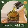 image:imageYARRAMATE 16oz470ml LightBlocking Dark Oil Sprayer for Cooking 2 in 1 Olive Oil Dispenser Bottle for KitchenDark Green Glass Oil Bottle FoodGrade Oil Mister for Air Fryer BBQ LotusRootPink12PeachPink